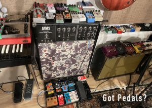 guitar pedal collection