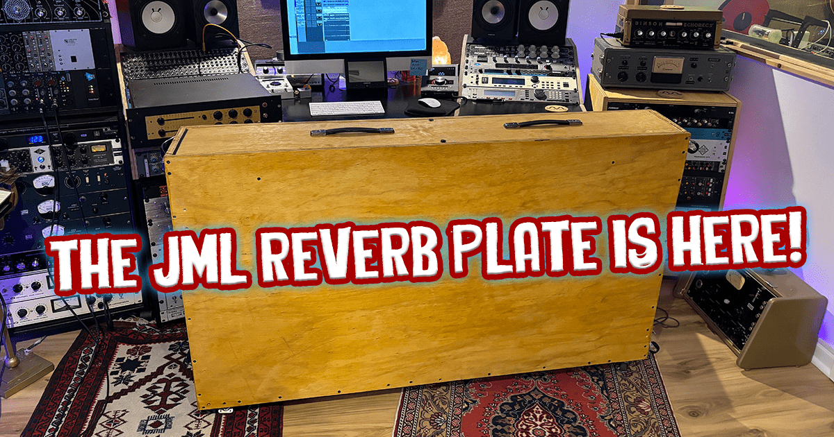 New JML Plate Reverb Units Available For Sale