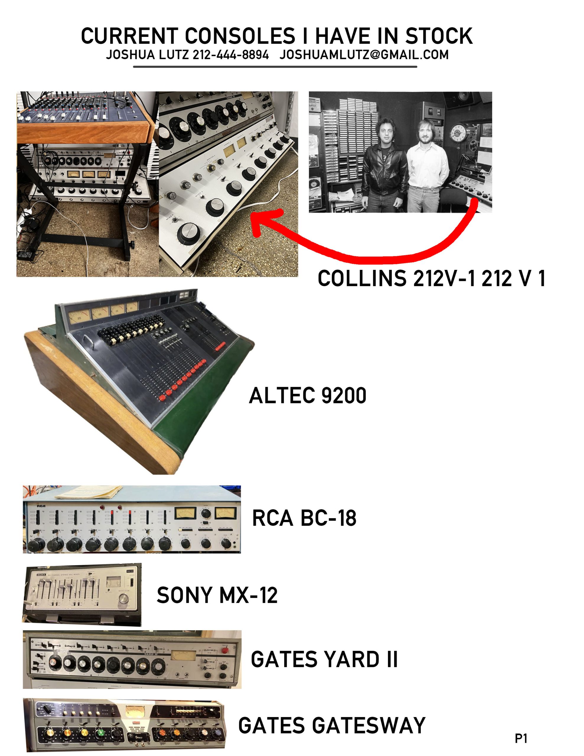 JML's Console List P1