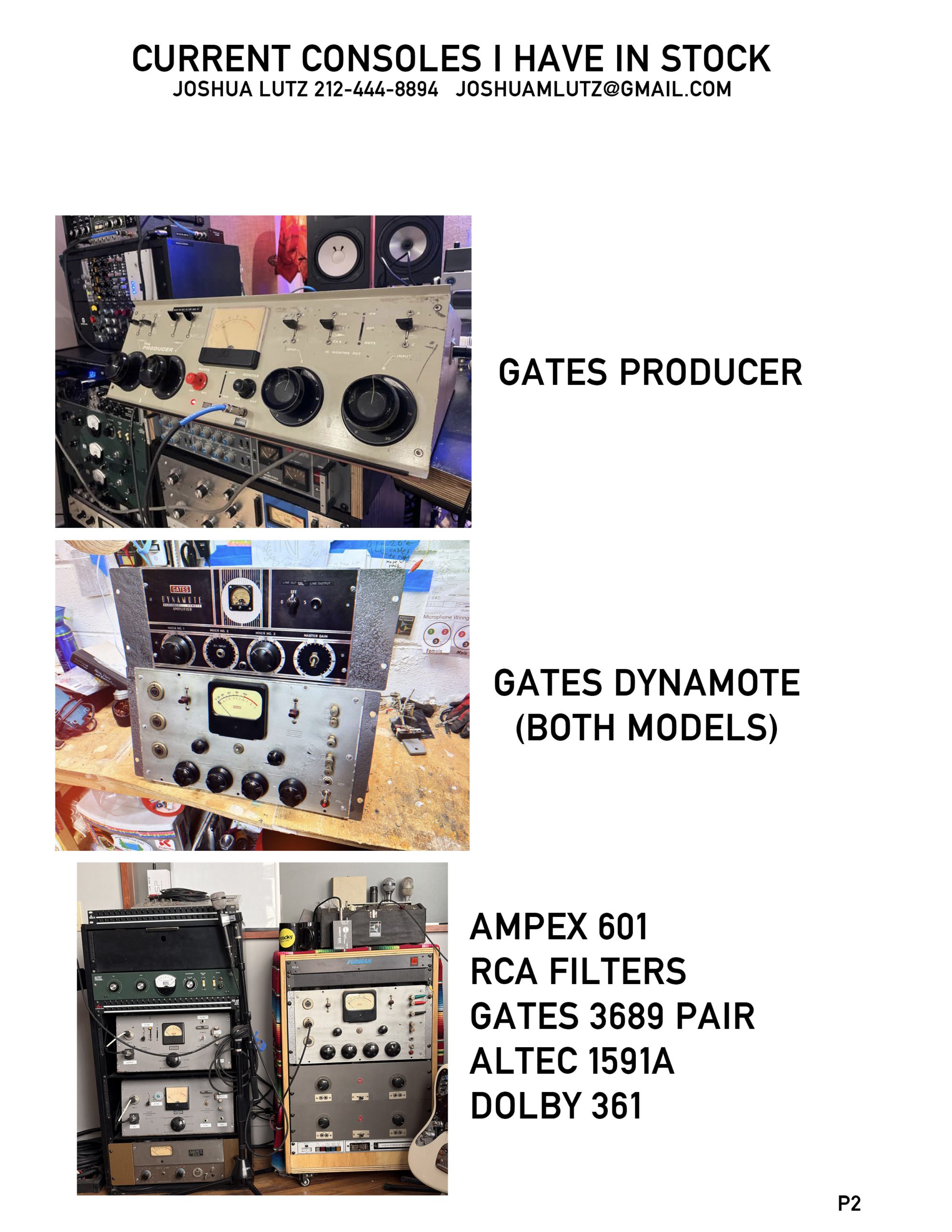 JML's Console List P2